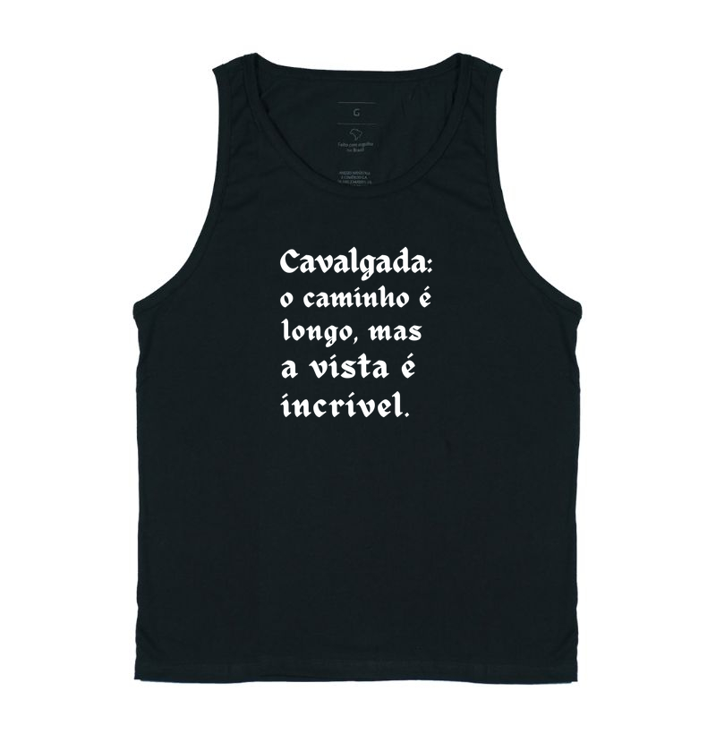 Cavalgada: o caminho é longo, mas a vista é incrível.