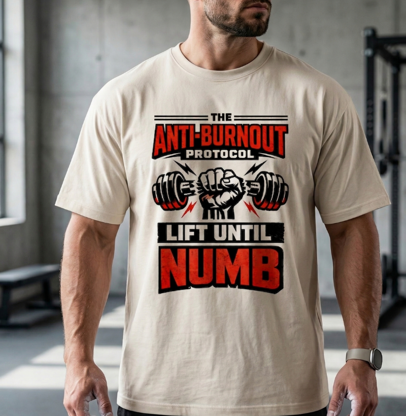 Oversized Anti-Burnout Protocol – Lift Until Numb