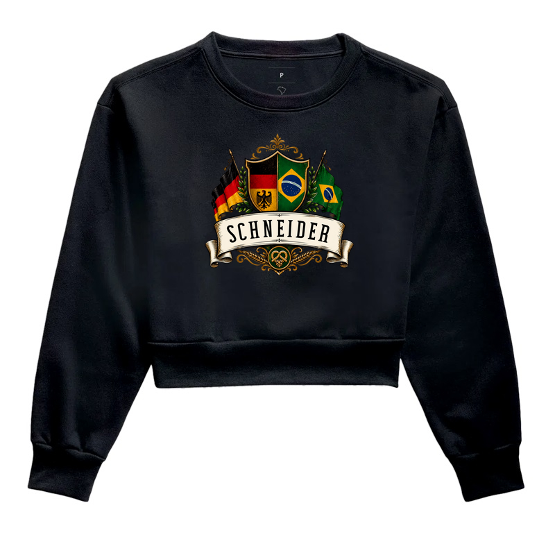 Schneider - Cropped Moletom