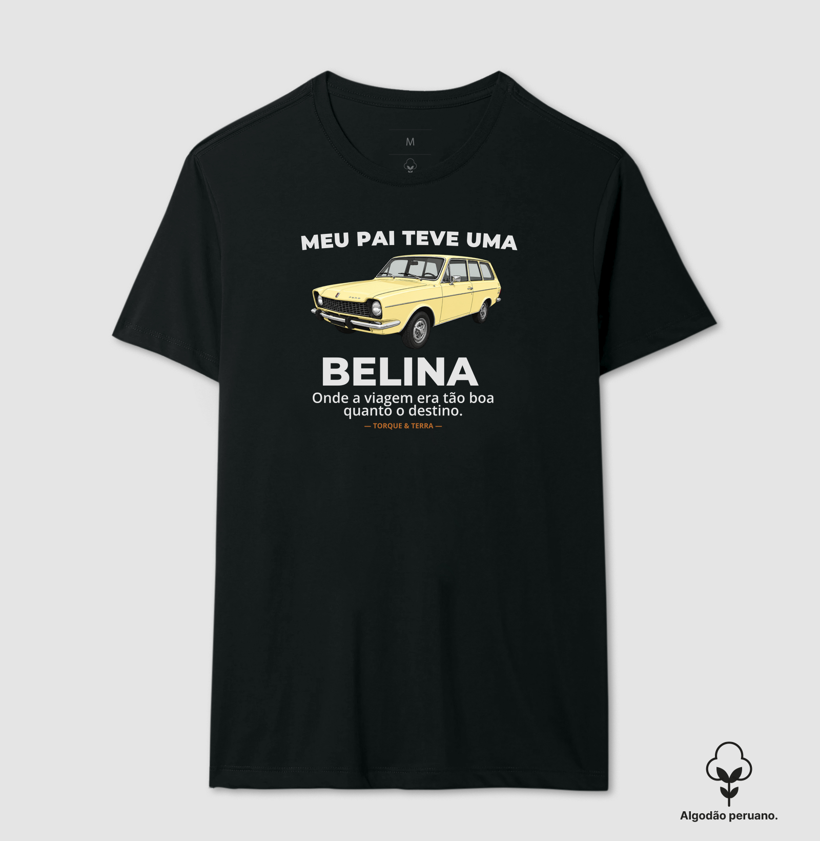 Meu pai teve uma - BELINA - amarelo claro