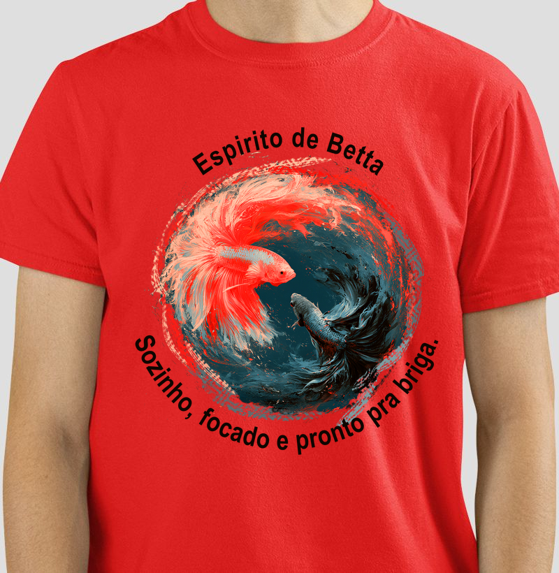 Espirito de Betta 02 - Camiseta