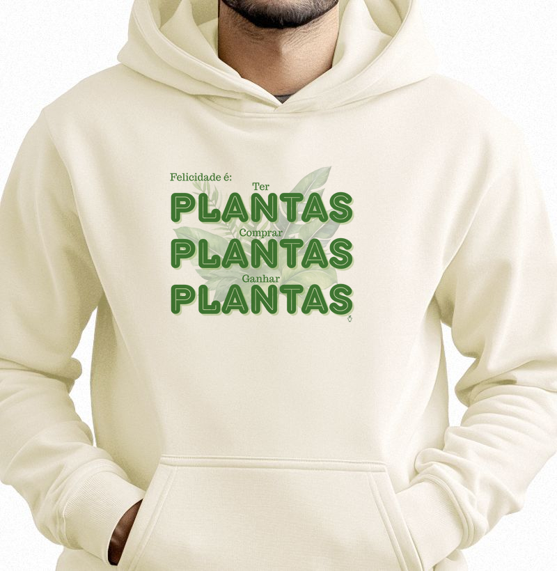 Felicidade são plantas