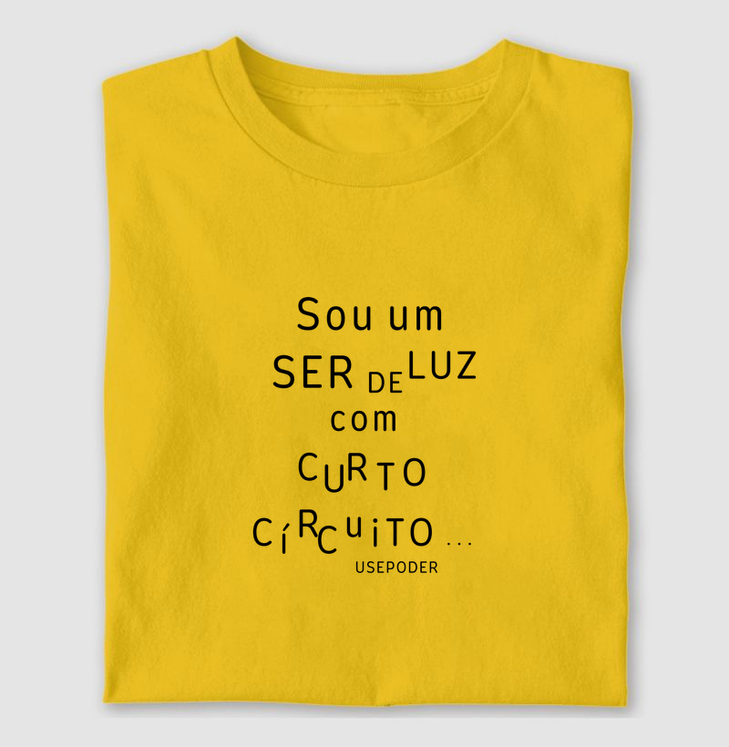 Camiseta empoderamento feminino ser de luz