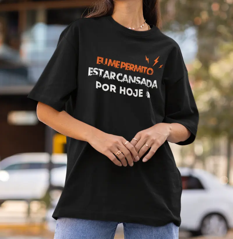 Eu me permito estar cansada