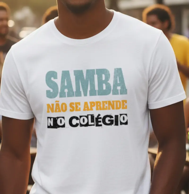 Samba não se aprende no colégio