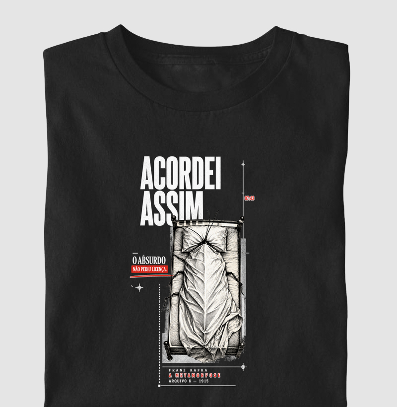 Acordei Assim — O Absurdo Não Pediu Licença