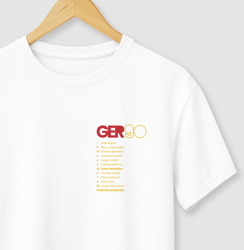 Germany 1990 Escalação