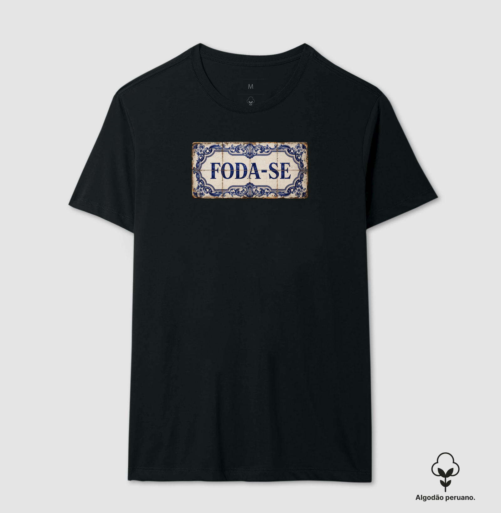 Foda-se azulejo vintage