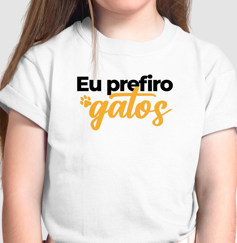 Eu prefiro gatos