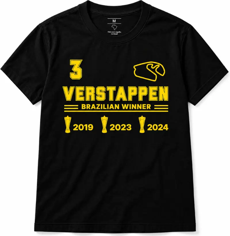 Max Verstappen Brazilian Winner