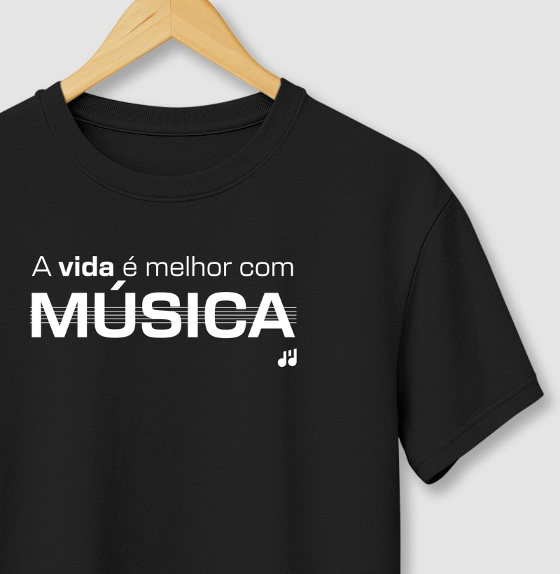 A vida é melhor com música