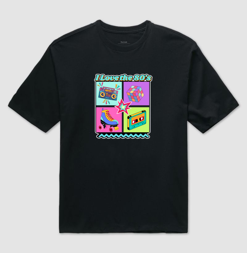 Camiseta retro Cubo Mágico