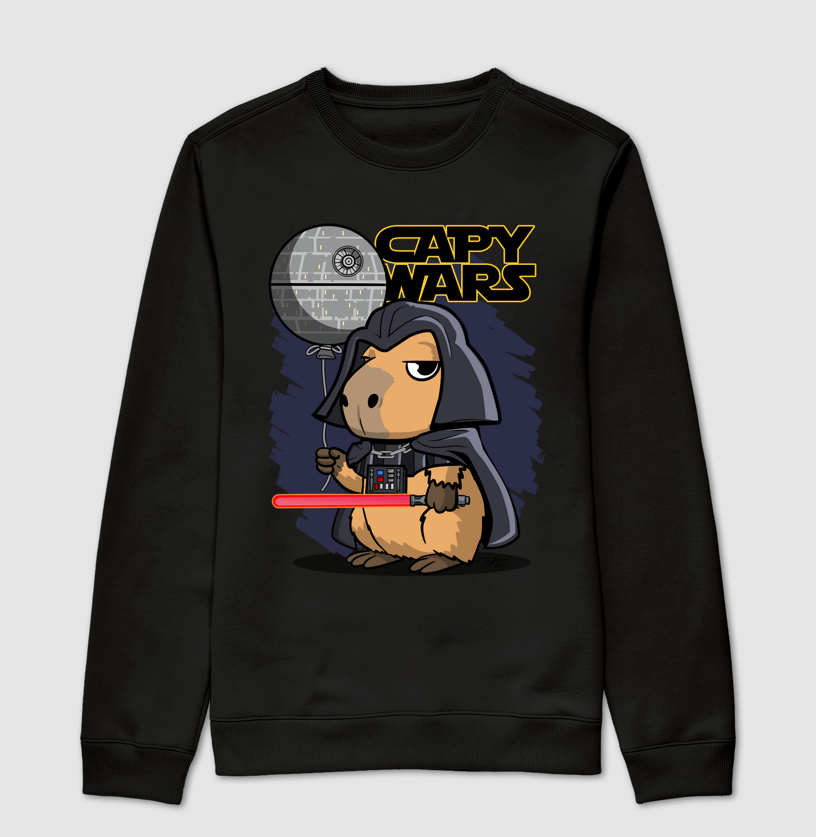 Camiseta Capy Vader 3 - Suéter Moletom