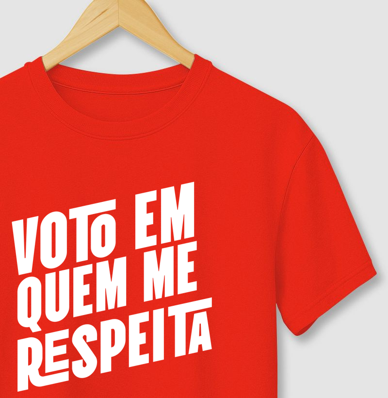 Voto em quem me respeita
