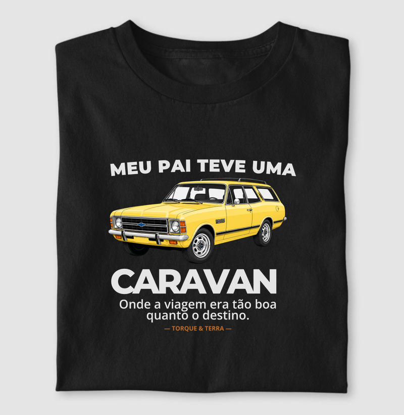 Meu pai teve uma - CARAVAN - amarela