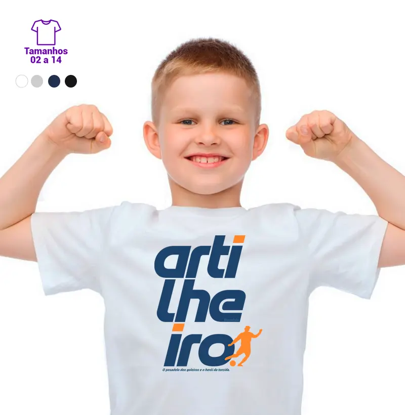 Camiseta Artilheiro - Kids