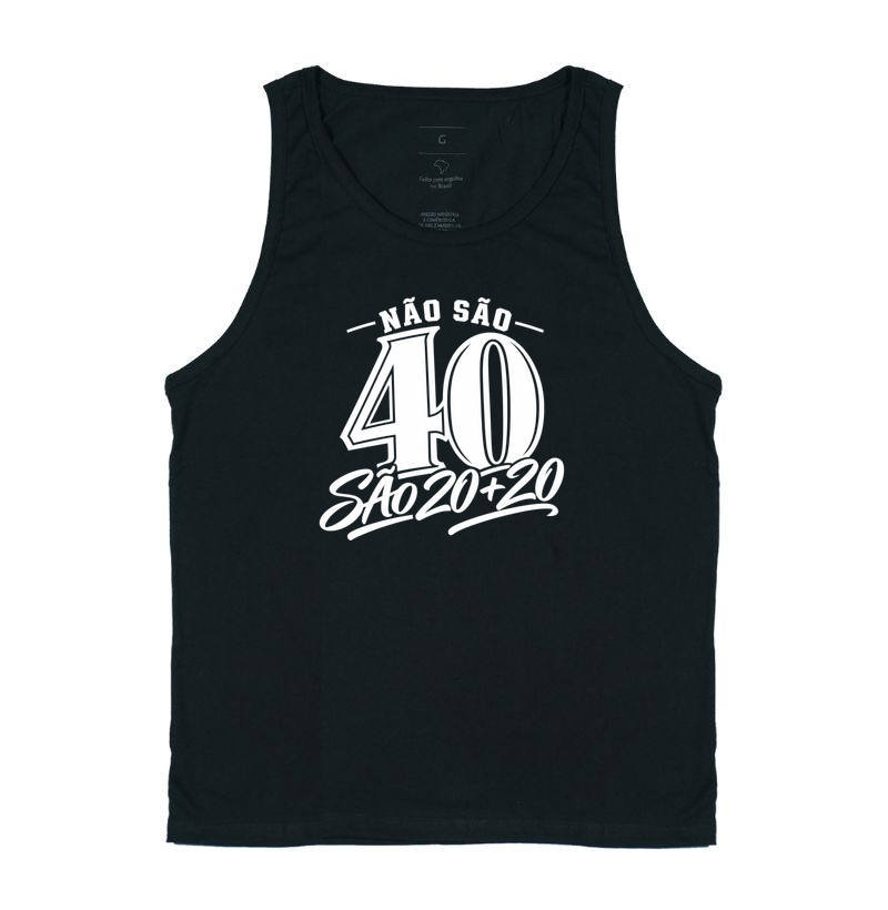 Não são 40 é 20 + 20