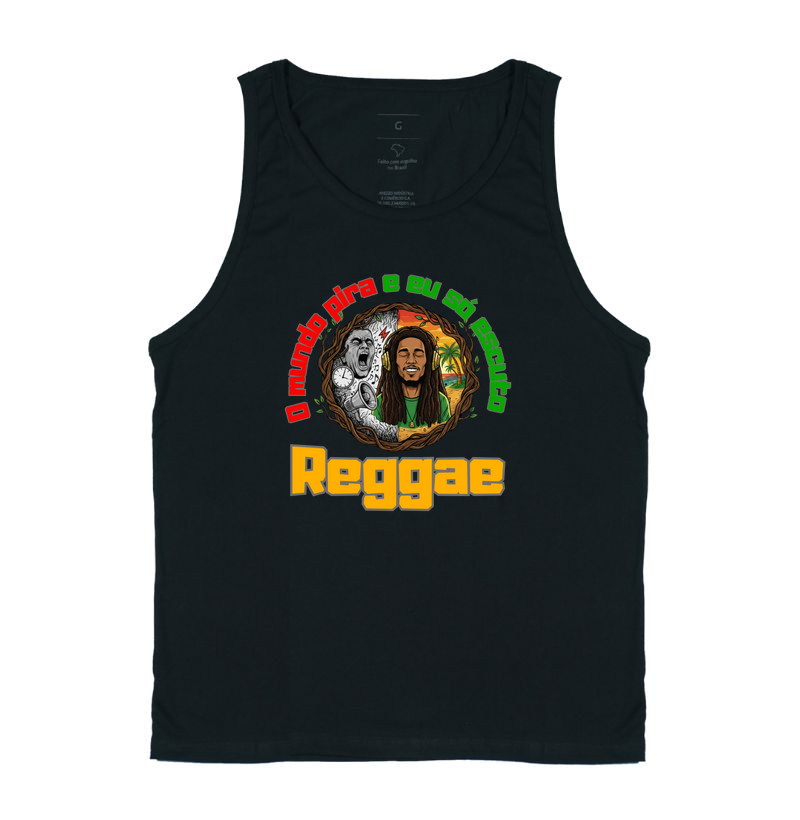 O mundo pira e eu só escuto Reggae