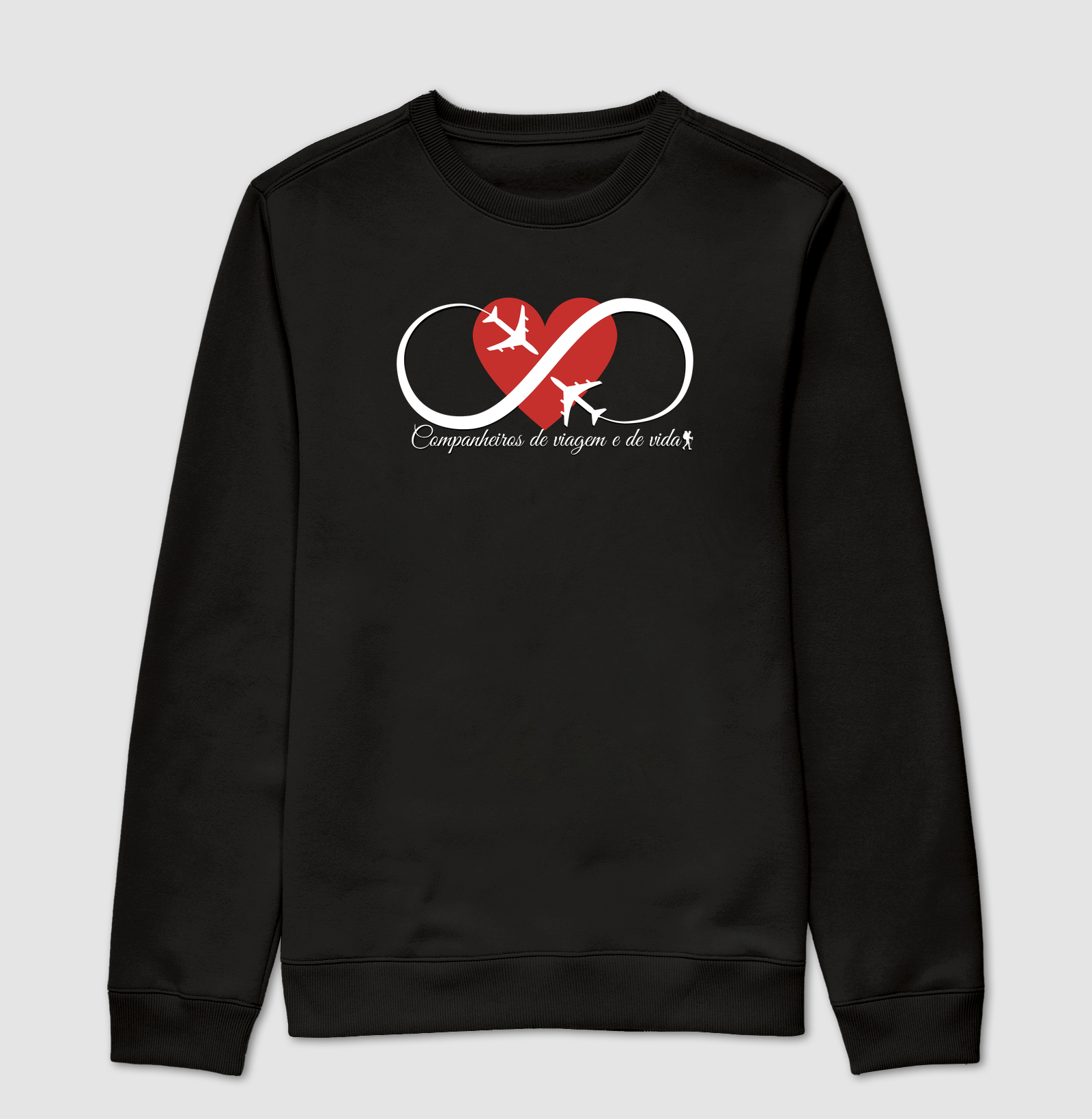 Camiseta Viagem em Casal Infinito Love Trip | Excursionista