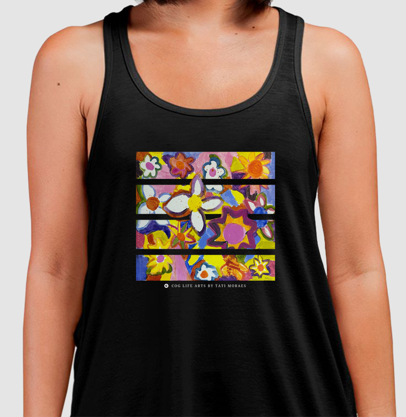 Regata Adulto Flores by Tati Moraes