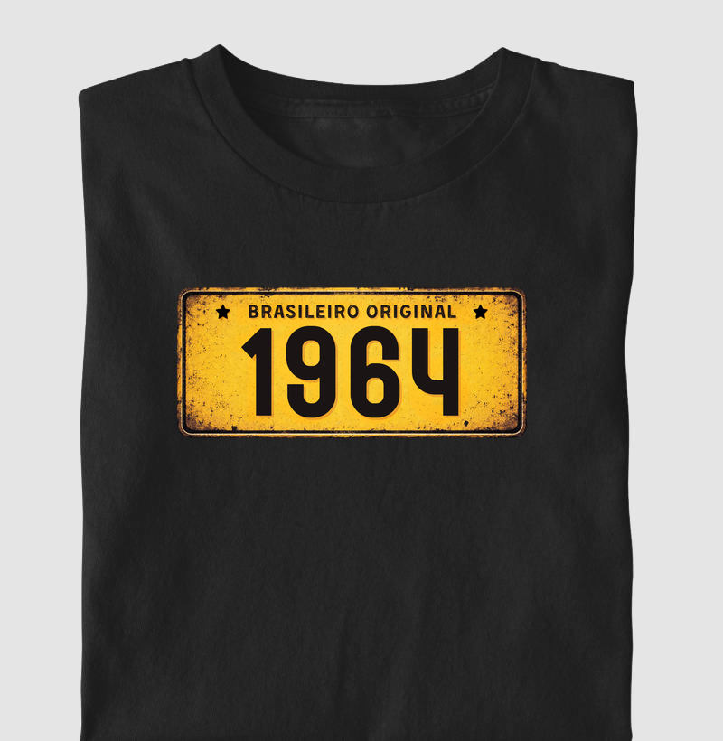 PLACA ANTIGA 1964