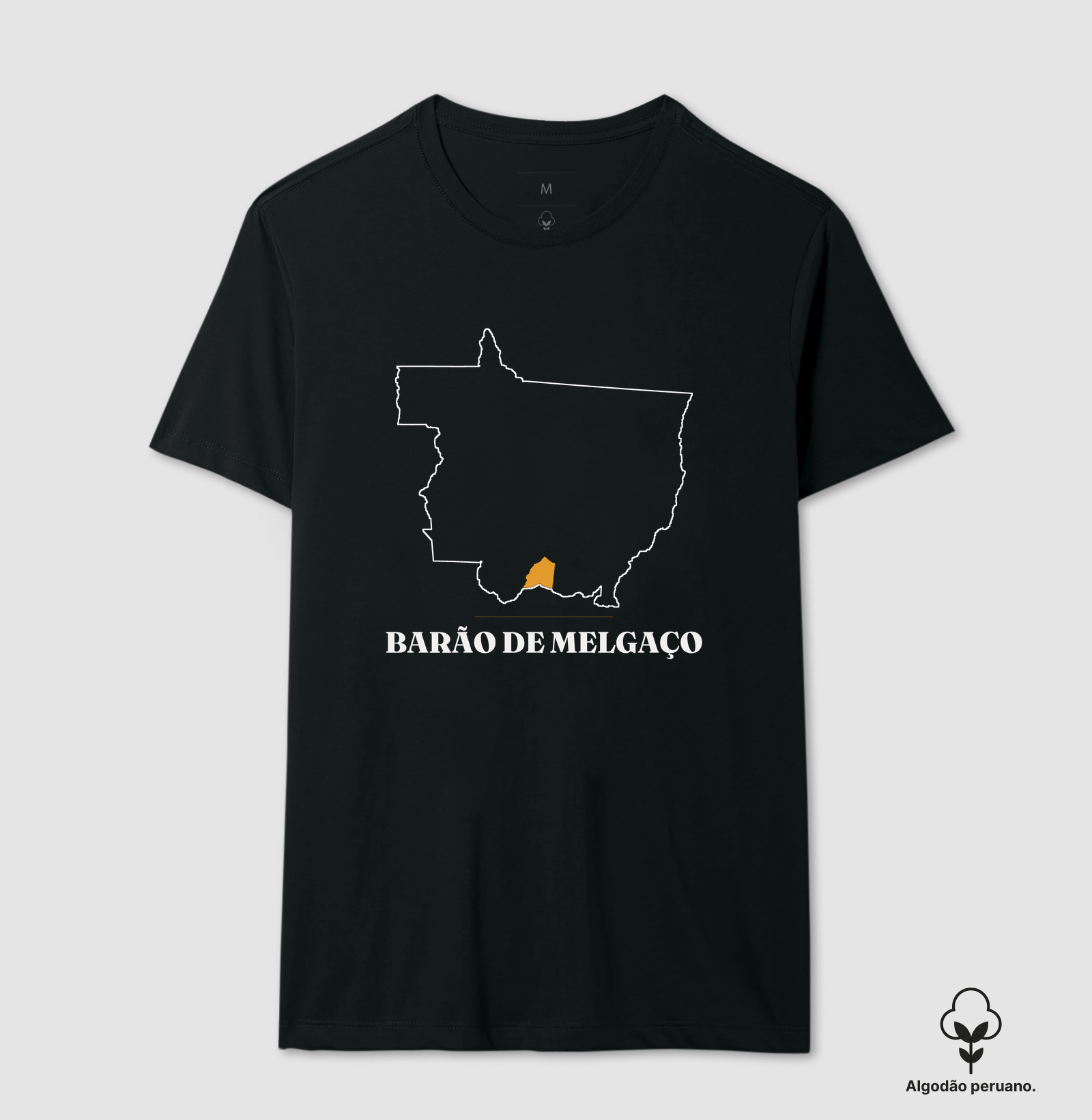 Barão de Melgaço | Traço MT - Camiseta Algodão Peruano