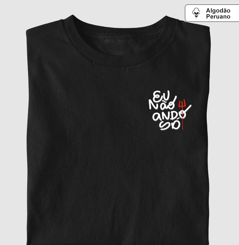 Eu Não Ando Só - by Lívia Anzai - Camiseta Algodão Peruano