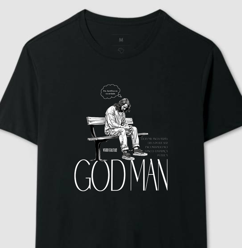 CAMISETA "JESUS EM ORAÇÃO"