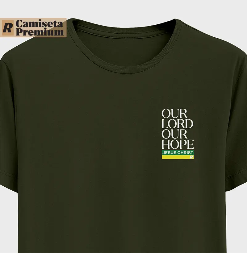 Camiseta OUR LORD - Algodão Peruano