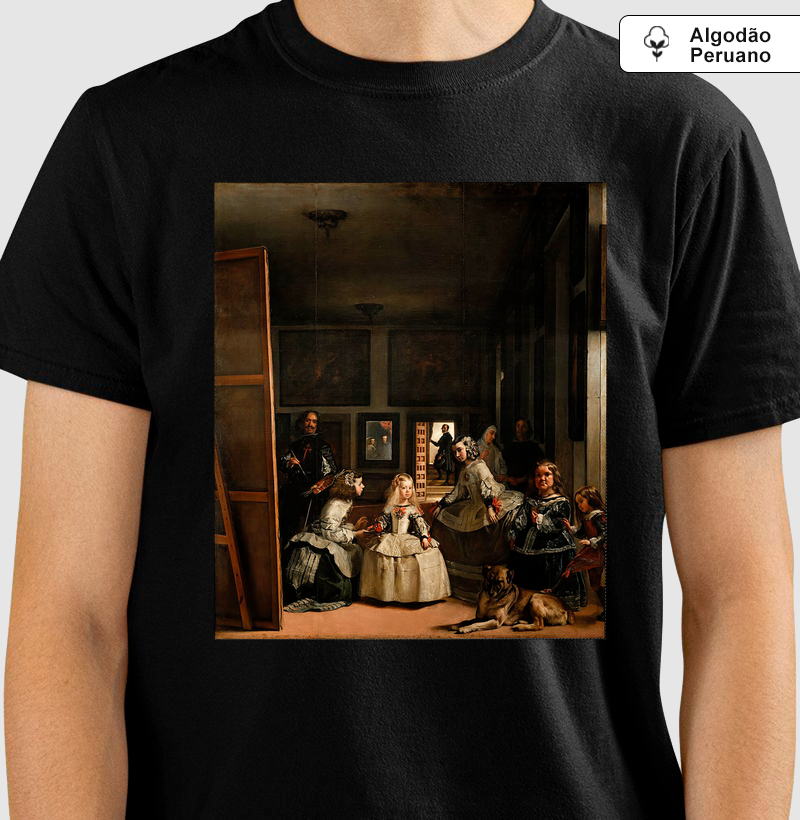 Camiseta Diego Velázquez Las Meninas | Arte Barroca Premium 