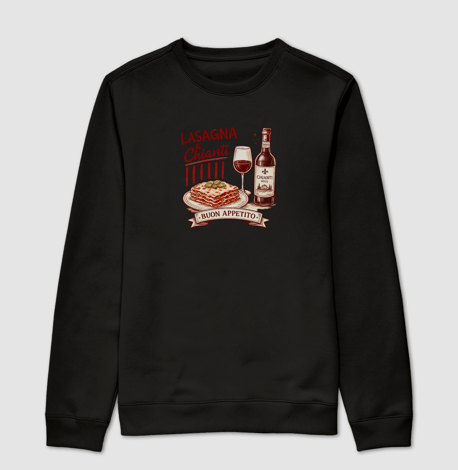Chianti e Lasagna