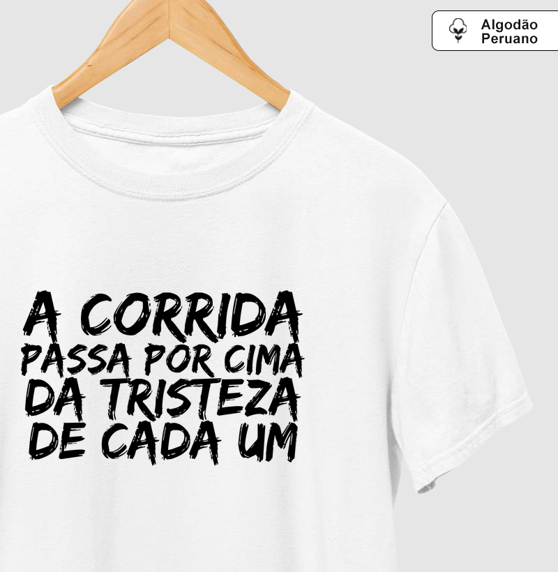 A corrida passa por cima da tristeza