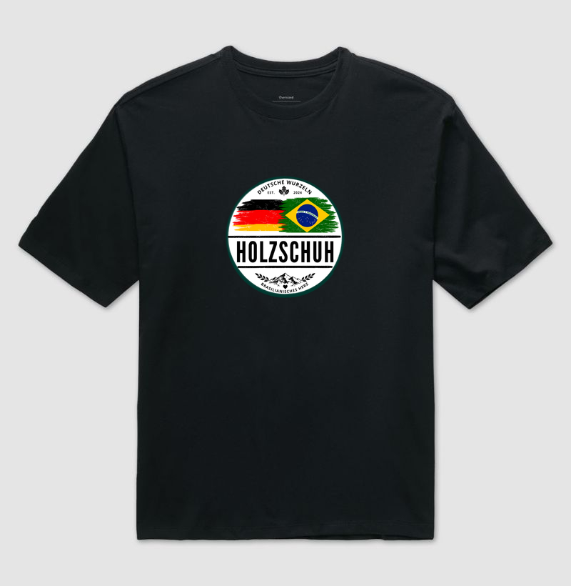 Deutsche Wurzeln — Holzschuh - Camiseta Oversized
