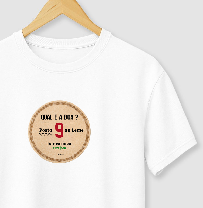 QUAL É A BOA, POSTO 9 AO LEME.