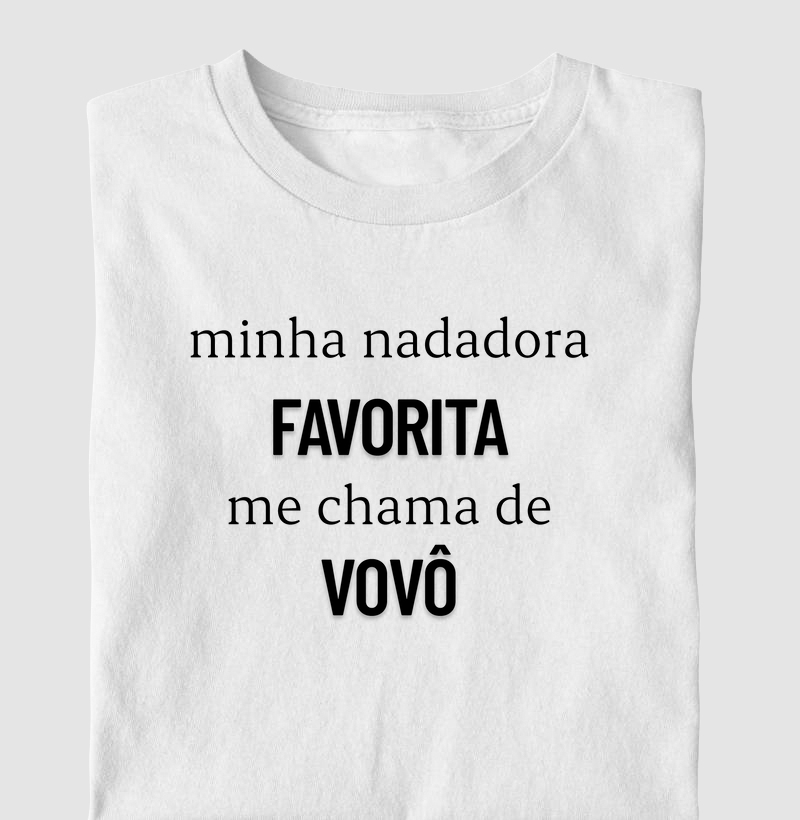 Minha nadadora favorita me chama de Vovô
