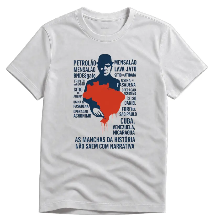 As Manchas da história não saem com narrativa