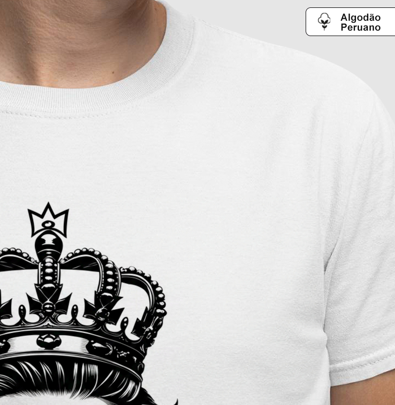 Camiseta Algodão PIMA No risk No Story