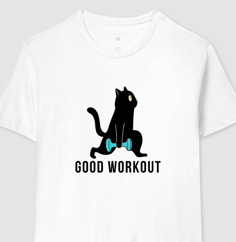 T-shirt Gato No Foco nº1