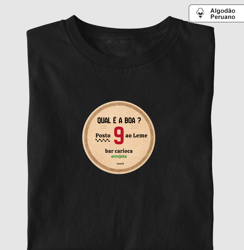 QUAL É A BOA, POSTO 9 AO LEME.