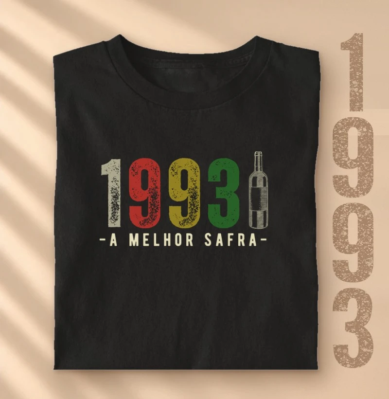 Camiseta Vinho - A Melhor Safra 1993