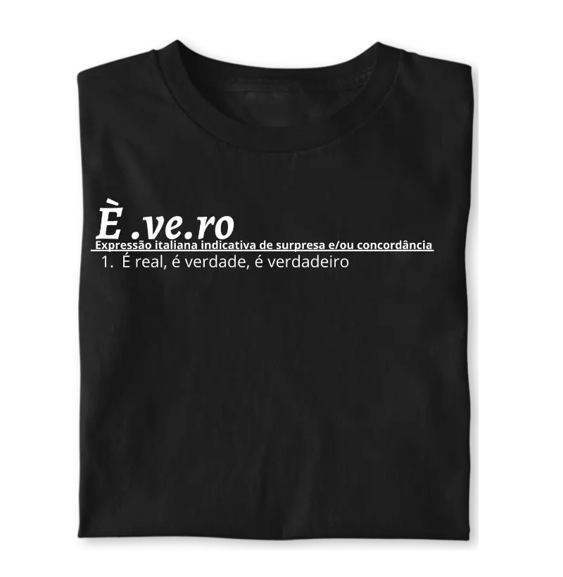 È vero - significado