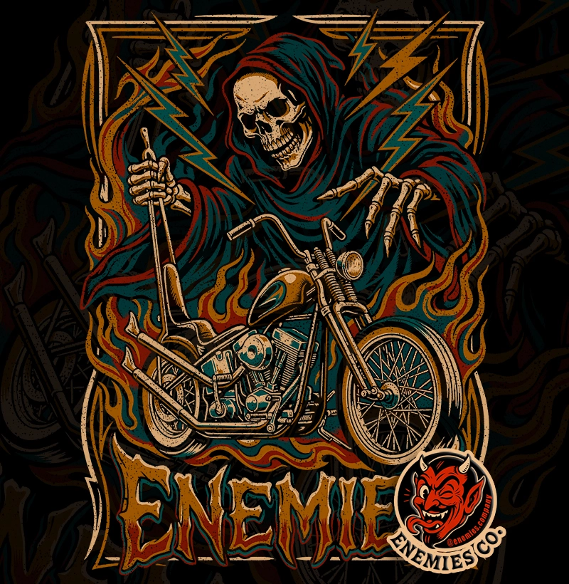 RIDE INTO THE UNKNOWN 💀🏍️⚡