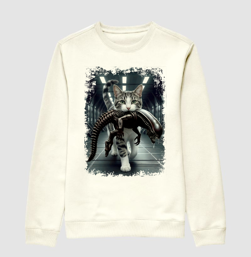 Branquinho Tigrado vs Alien