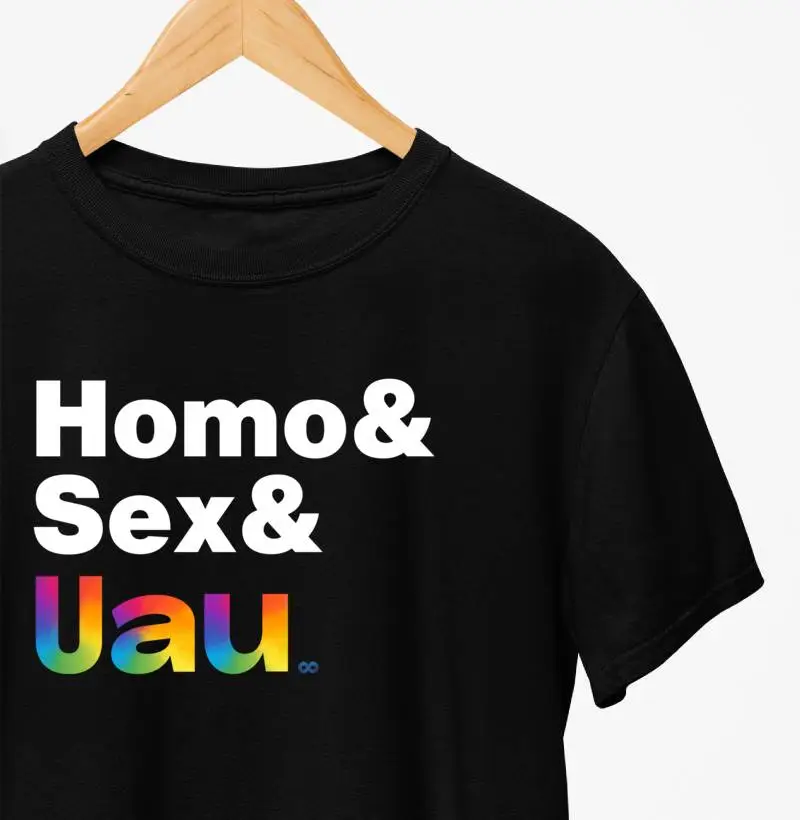 Homo e sex e uau colorido