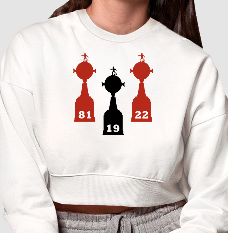 Moletom Cropped Taças Eternas