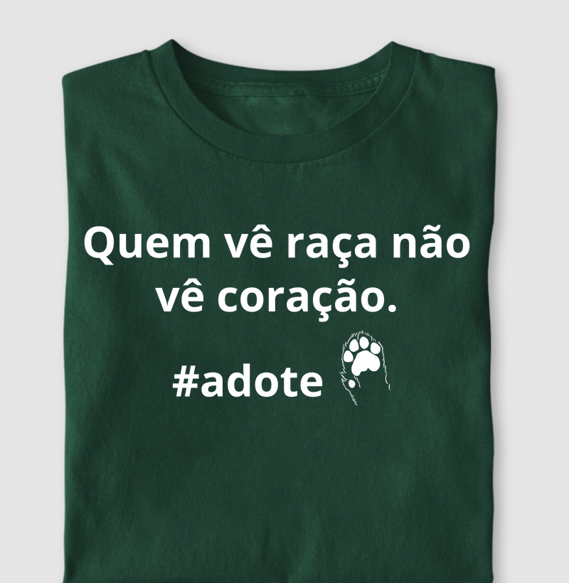 Camiseta #adote