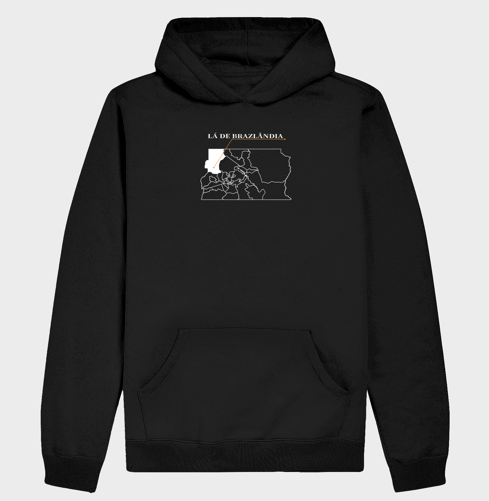 Brazlândia | Origem DF - Hoodie Moletom