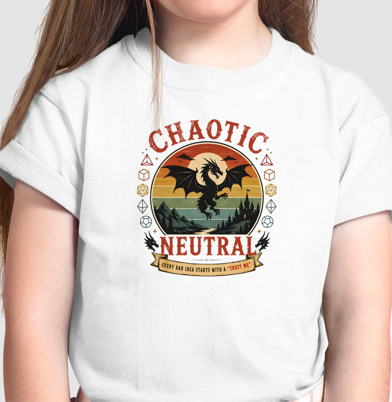 Chaotic Neutral - Camiseta Infantil