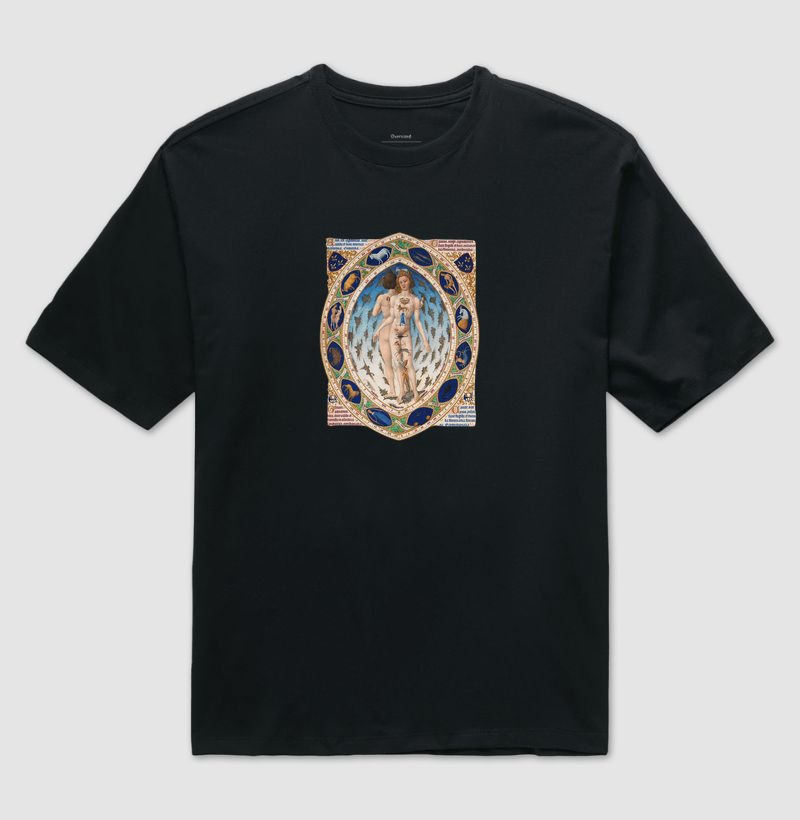 Camiseta Anatomical Zodiac Man - Camiseta Oversized