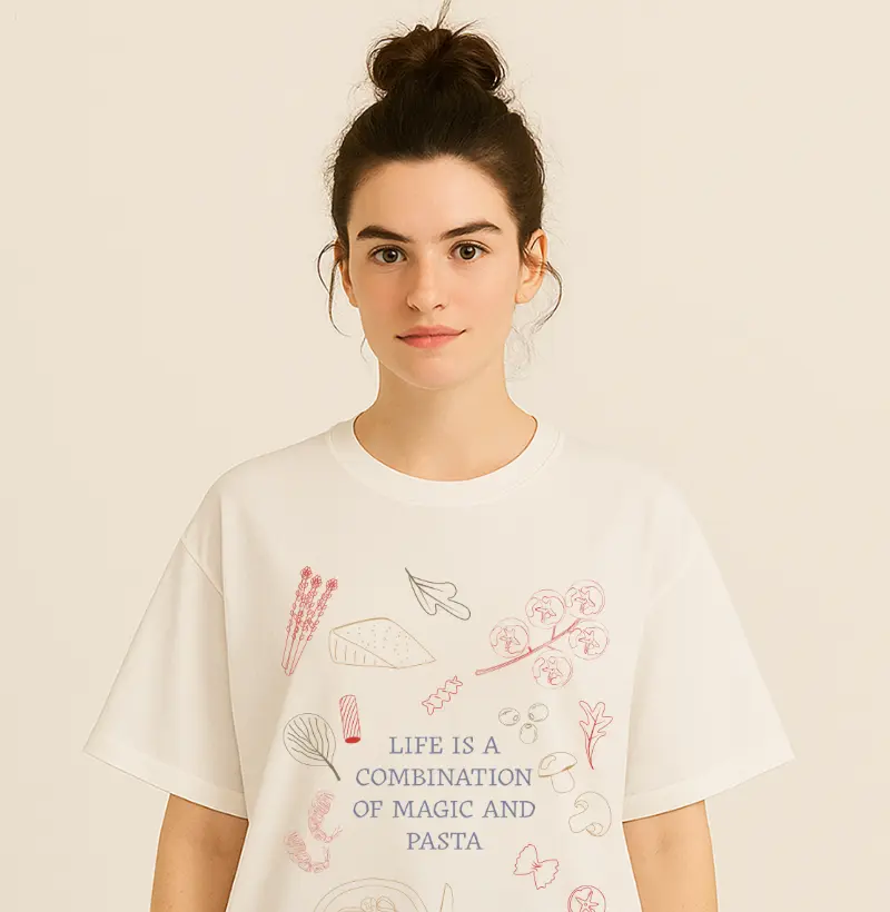 Camiseta Oversized Life Combination